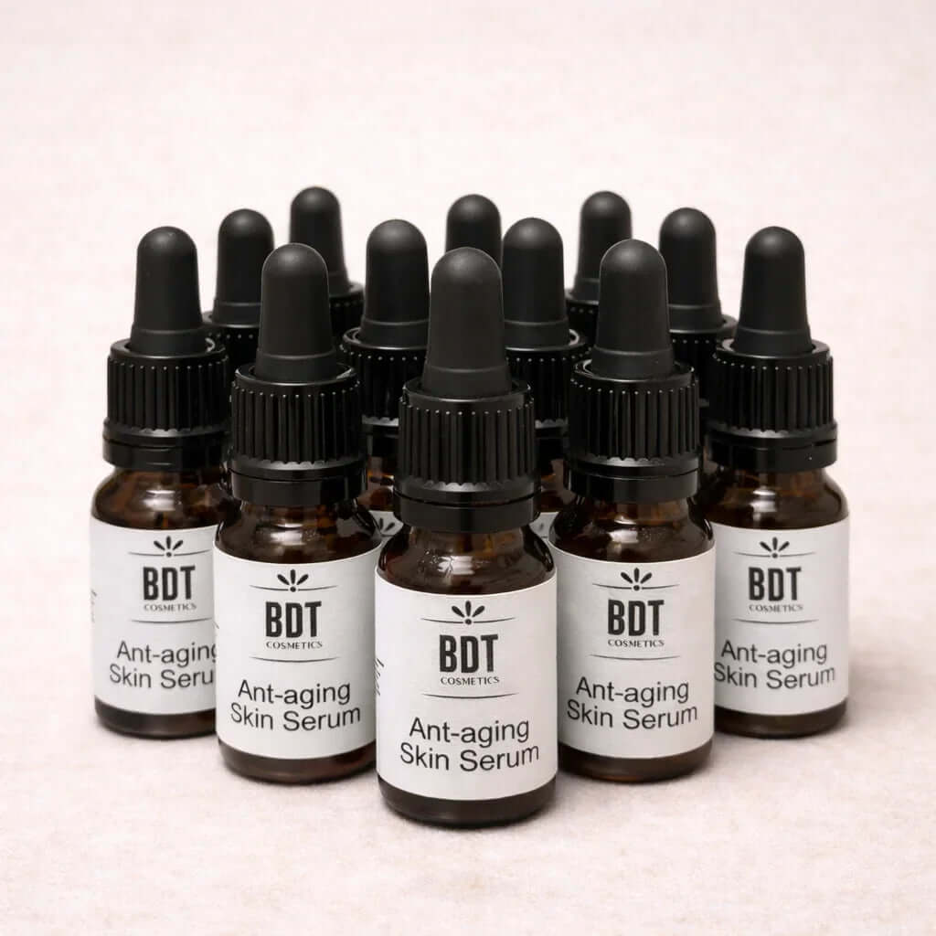 Anti aging facial serum to repair wrinkles and moisturize