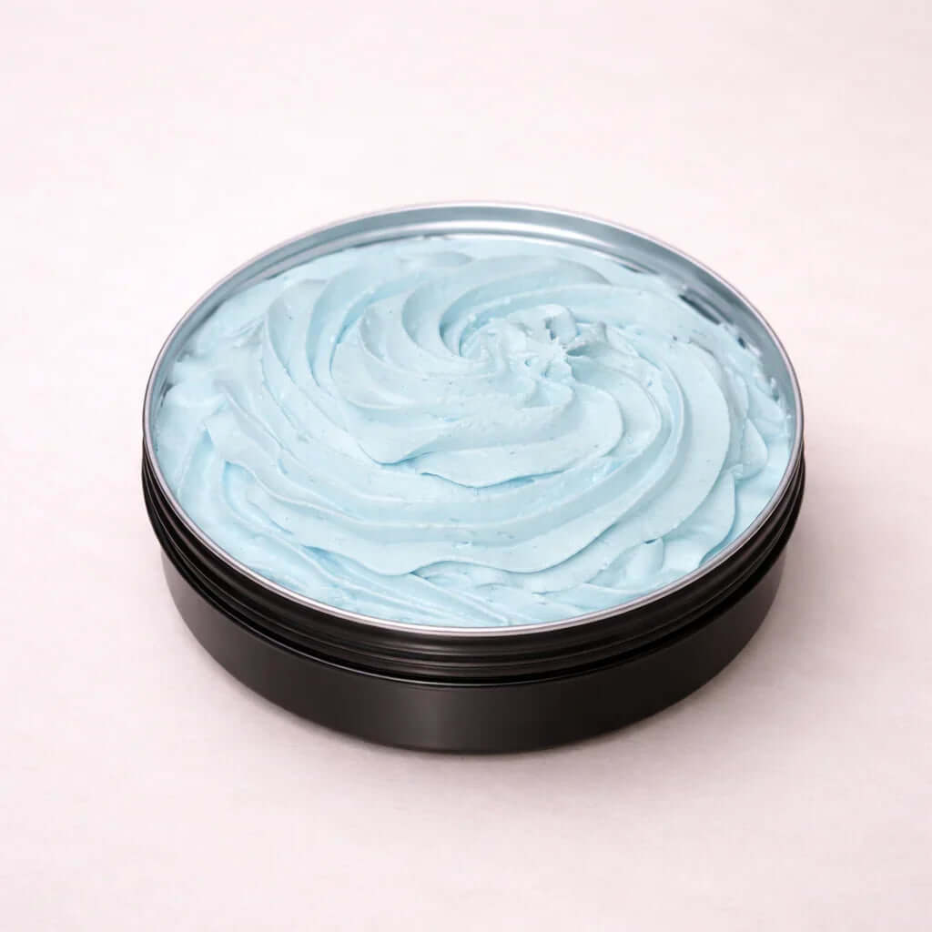 Creamy moisturizing whipped soap for dry sensitive skin
