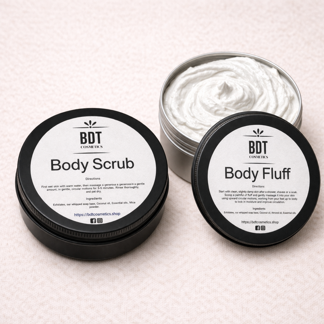 Glow Ritual Duo Body cream and Whipped Soap