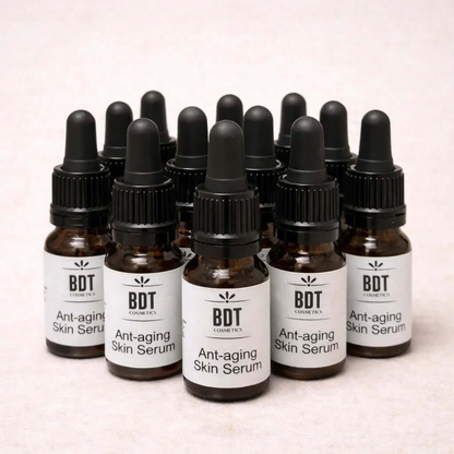 Anti aging facial serum to repair wrinkles and moisturize