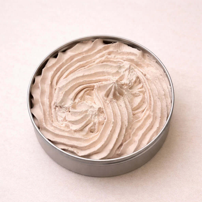 Creamy moisturizing whipped soap for dry sensitive skin