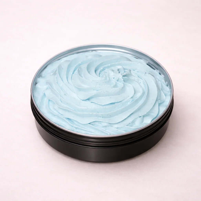 Creamy moisturizing whipped soap for dry sensitive skin