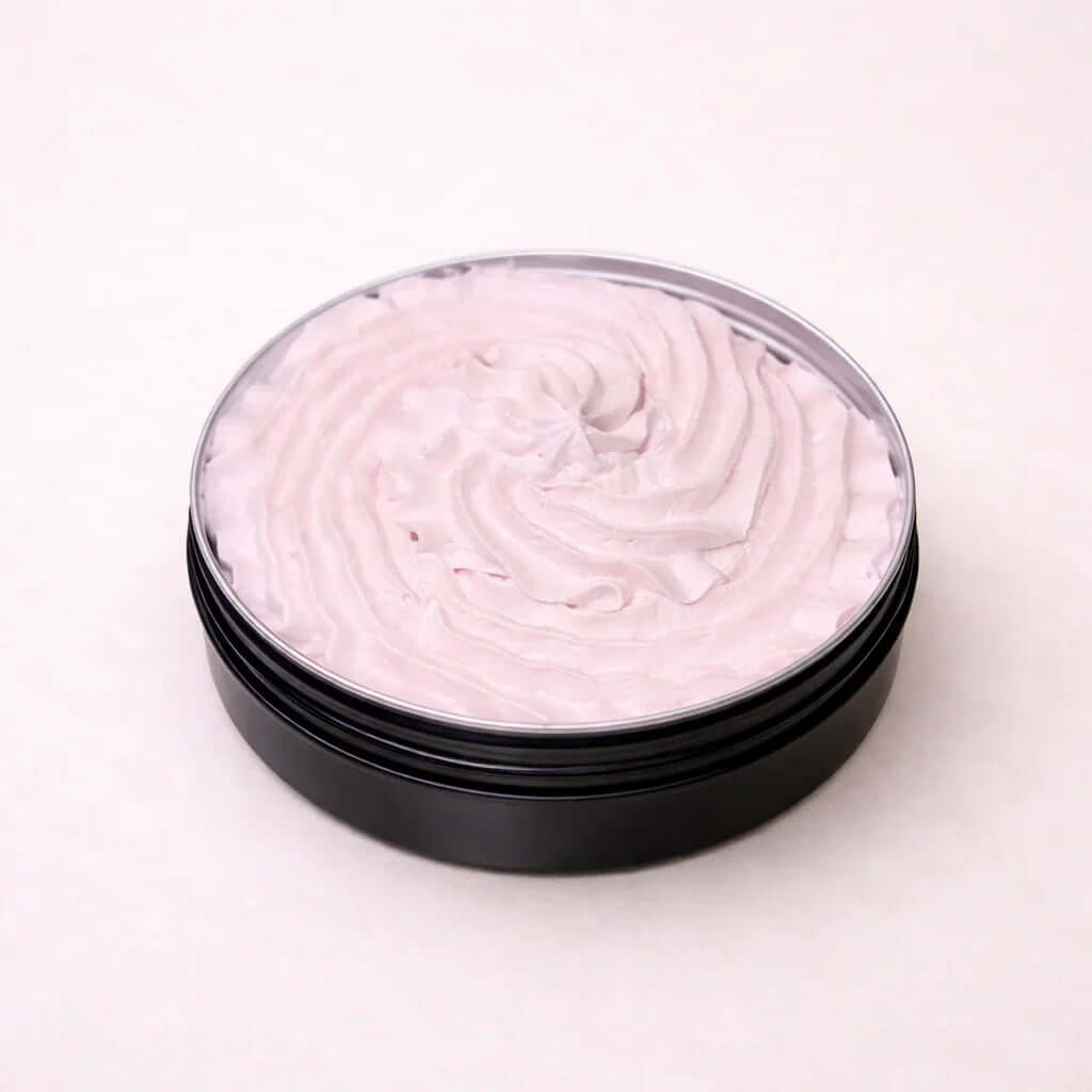 Creamy moisturizing whipped soap for dry sensitive skin